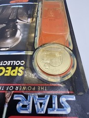 Vintage Kenner Star Wars Power Of The Force EV-9D9 Droid Last 17 -Coin On Card-