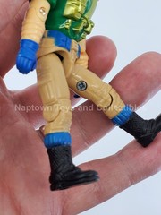 GI JOE COMANDOS EM ACAO FORCA BRUTA MARFIM FIGURE w/ FILE CARD BRAZIL ESTRELA