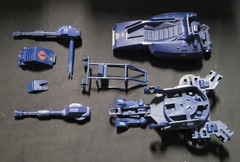 1984 Hasbro GI Joe ARAH Cobra ASP – Incomplete but with Box & Blueprints!