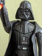 Vintage Star Wars 1977 Darth Vader 12-back Kenner Figure w/Lightsaber & Cape