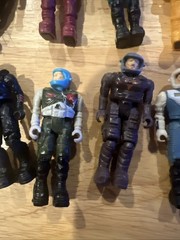 vintage STARCOM LOT of 12 FIGURES Few Accessories