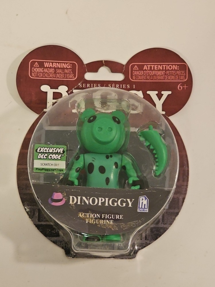 PIGGY Roblox Series 1 Dinopiggy 3.5″ Action Figure Roblox – DLC Exclusive Code