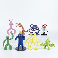 8PCS Rainbow Friends Figure Set 6-9cm PVC Game Collectible Model Toy New Gift