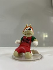 2018 Fifa World Cup Russia Zabivaka Mascot Mini Figures— Lot of 9 Rare Vintage