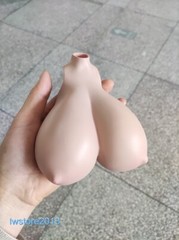 1:6 Suntan Super Large Breast Bust Cover Model For 12” Female TBL Figure Body