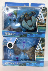 Avatar: The Way of Water [World of Pandora] Set: Neteyam & Ilu /Cet-Ops Crabsuit