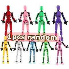 DIY Glow-in-the-Dark T13 Multi-Jointed Movable Robot 3D Printed Mannequin and Do