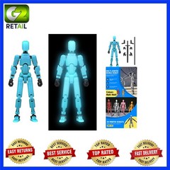 Durable Titian 13 Glow-in-the-Dark Action Figure – Perfect for Play or Display