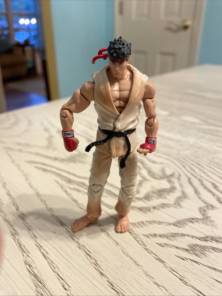 STREET FIGHTER (Hasbro 2018) RYU 4.5″ 1/18 GI JOE-Scale Action Figure
