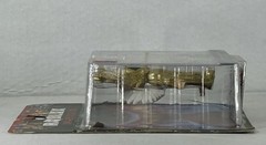 Roblox Simoon68 Golden God 3.5 in Action Figure Pkg Top RT Corner Damaged
