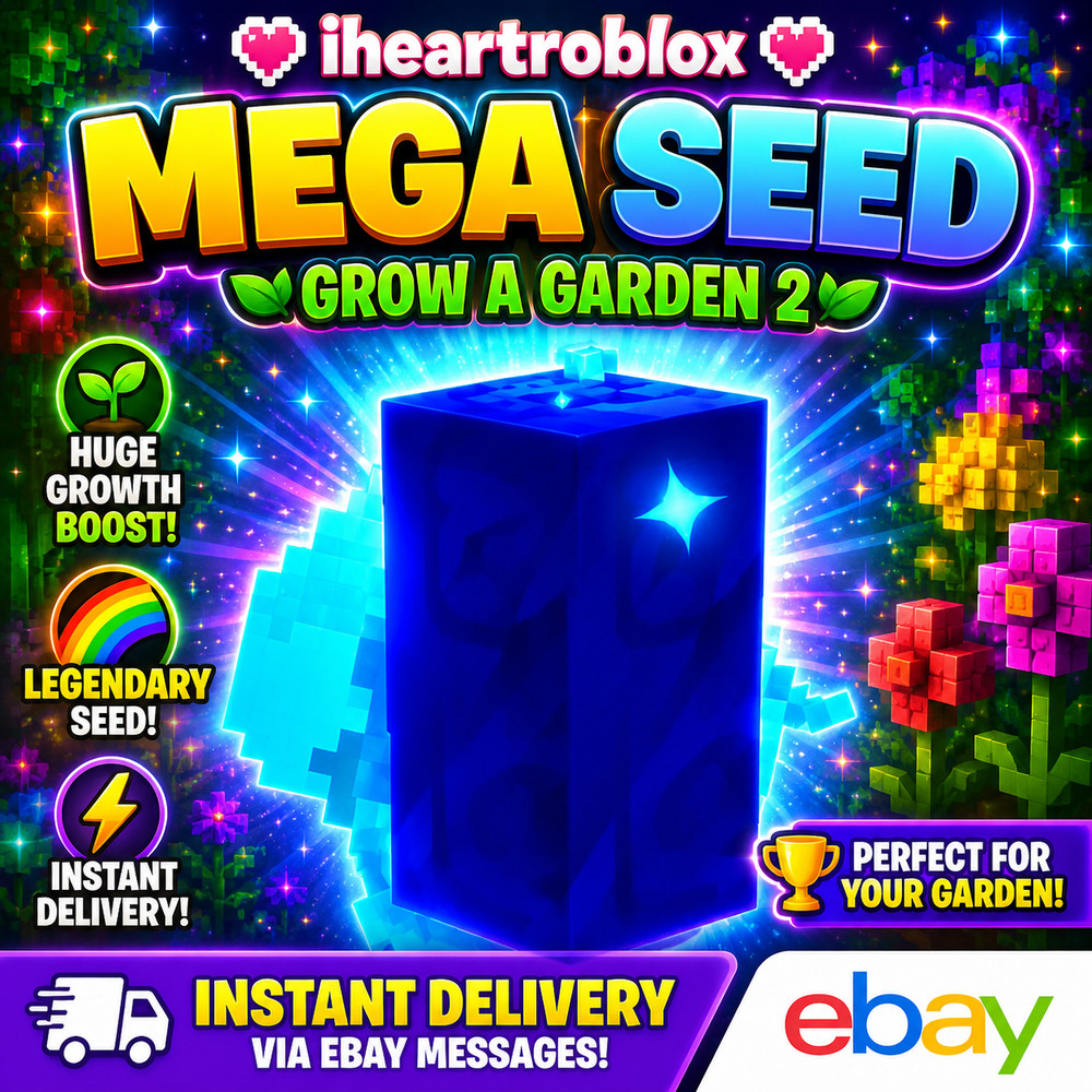 Mega Seed 1x Grow A Garden 2 NEW MYTHIC