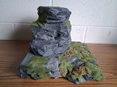 Custom Foam Stone/Rock Formation Diorama Set for Action Figures 1:12 Scale