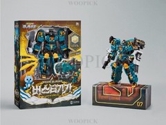 Miniforce Dinoid Warrior REX KAISER + 7 Headbot Full Set Transformer Robot 2025