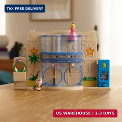 The Super Mario Galaxy Movie – Gateway Galaxy Diorama Playset with 1.5 Inch Prin