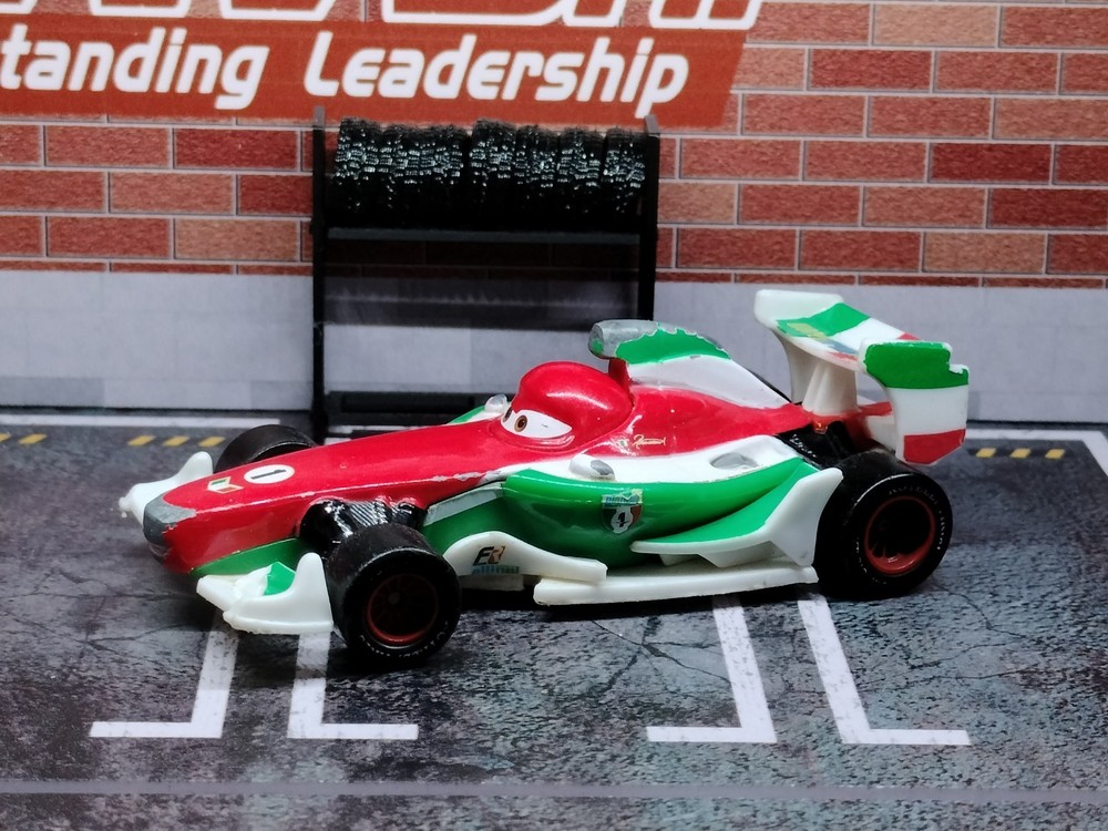Francesco Bernoulli Pixar Cars 2 Diecast Italy Disney 5″ Race Car 2006