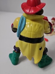 Vintage 1991 TMNT HOSE EM DOWN DON 100% COMPLETE Firefighter MINT Ninja Turtles