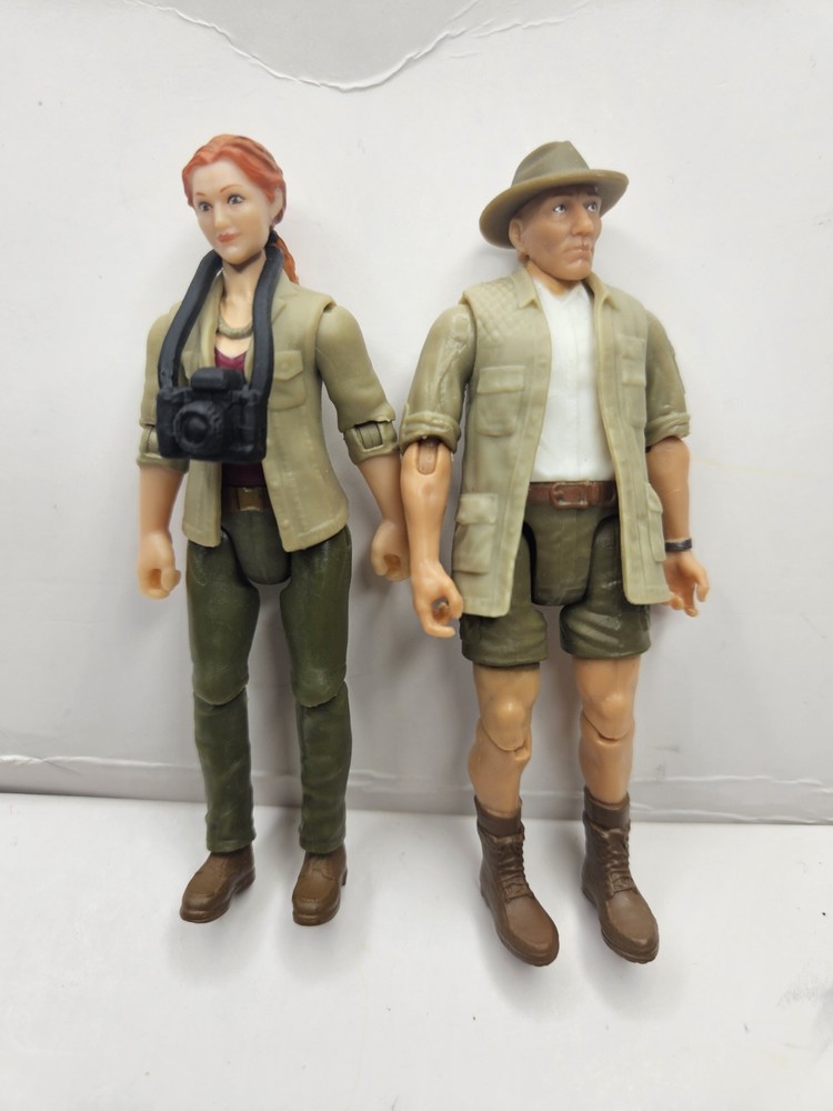 Rare Jurassic World Legacy Collection Sarah Harding + Isla Sorna The Lost World