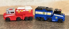 Paw Patrol Big Truck Pups Set of 7 -7 Pup Figures & 7 Big Trucks Rigs