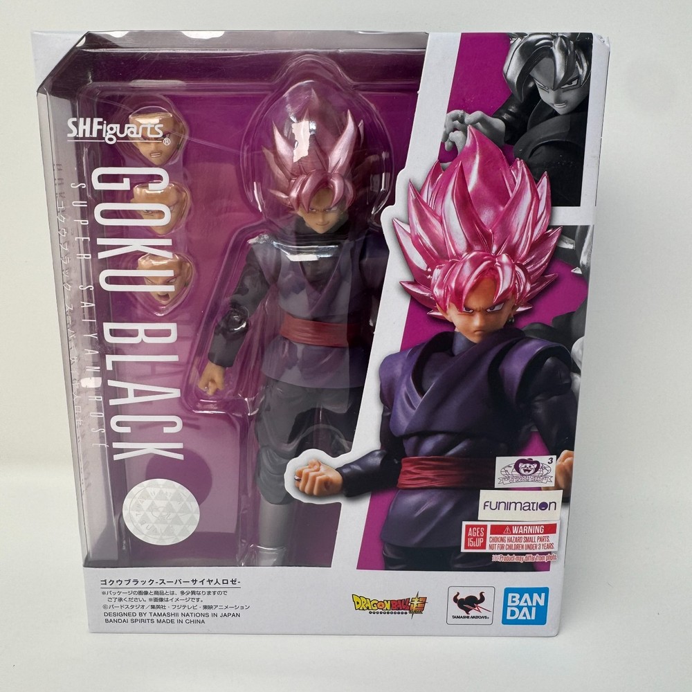 Goku Black Super Saiyan Rose Figure Brand New S.H.Figuarts: US seller