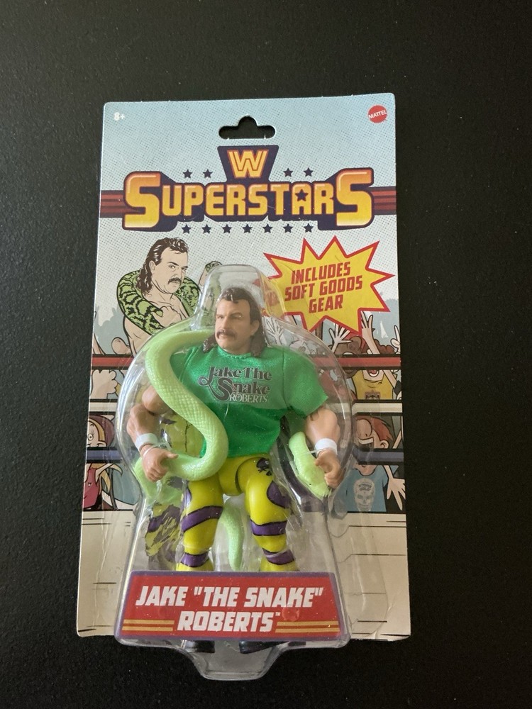 2025 WWE SUPERSTAR JAKE “THE SNAKE “ ROBERTS SERIES 13 – Brand New / Sealed