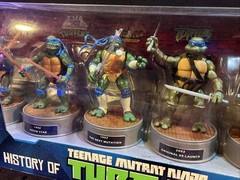 Playmates TMNT History Of Leonardo 8 Action Figure Box Set 2015
