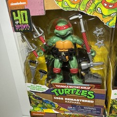 TMNT 1988 REMASTERED PLAYMATES SET OF 4 NINJA TURTLES 2024 40TH ANNIVERSARY Seal