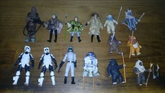 Star Wars Endor Action Figures Lot