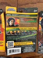 (10) 2020 “FINAL FACTION” {ALPHA TEAM 1/KHARN} (SERIES 1) Action Figure Lot NEW!
