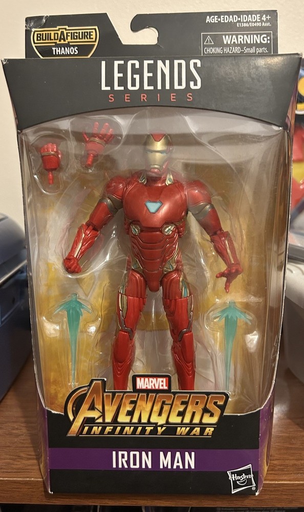 Marvel Legends Avengers Infinity War Iron Man 2017 Thanos BAF Wave 6″ Figure NIB