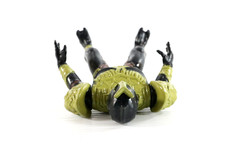 ITAT/Bandai Kamen Rider 4.5″ Action Figure Toy Green/Black Movable Arms
