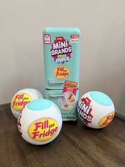Zuru Mini Brands Fill The Fridge Lot – Target Exclusive Fridge With 3 Capsules
