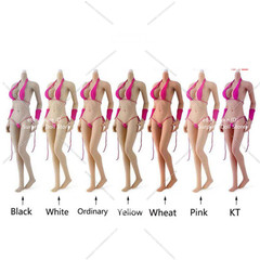 JIAOU DOLL JOQ-10D 1/6 Flexible Female Seamless Large Breast Body 12″ Figure