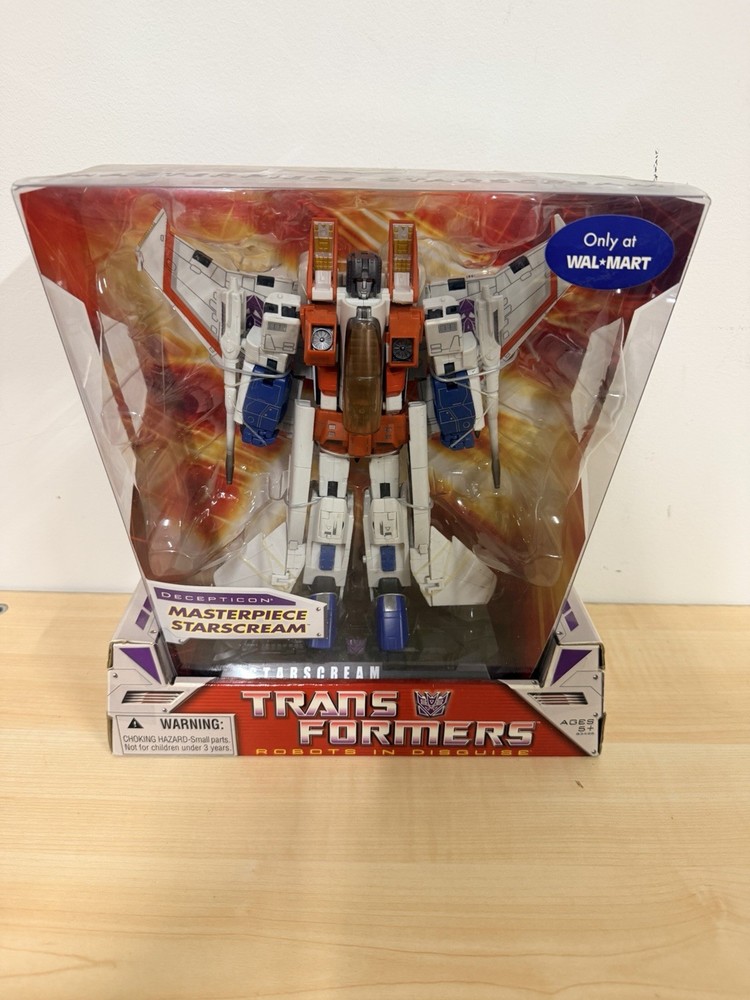 NEW Transformers Walmart Exclusive RID Masterpiece Starscream – SEALED