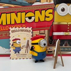 POP MART Minions Bello World on Duty Series Blind Box Confirmed Figure Hot toys