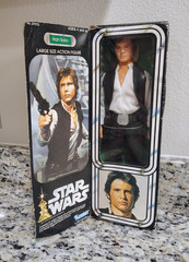 Han Solo 1978 Large Size 12″ STAR WARS Vintage 1978 NEW UNUSED NRFB