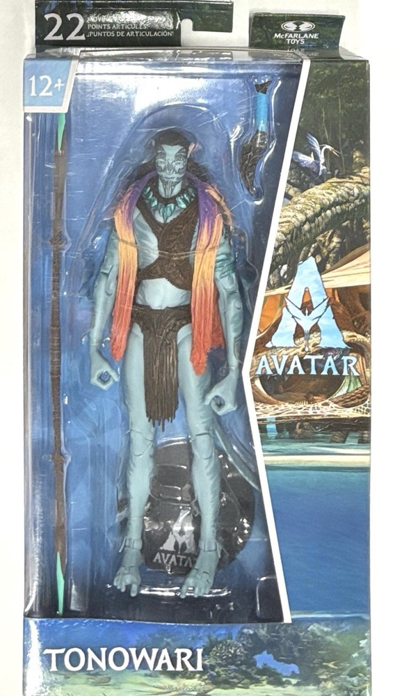 McFarlane Toys Avatar Tonowari The Way Of Water 7” Action Figure New