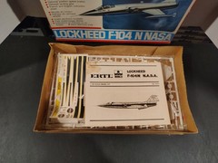 Lockheed F-104 N NASA Plane 1/48 Scale ERTL ESCI Model Kit NEW Unbuilt