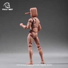 USA NOTAMAN NT-01 1/12 Male Wide Shoulder Strong Soldier Body 6” Action Figure