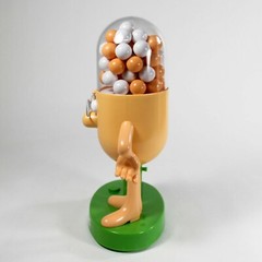 Mr Contac Talking Alarm Clock Figure Advertising Drug Mascot