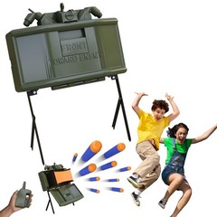 Remote Control Black Action Figures Toy Playset with Figures and RC
