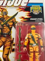 G.I. JOE Tiger Force Snake Eyes 3.75″ Super7 ReAction+ O Ring Figure Exclusive