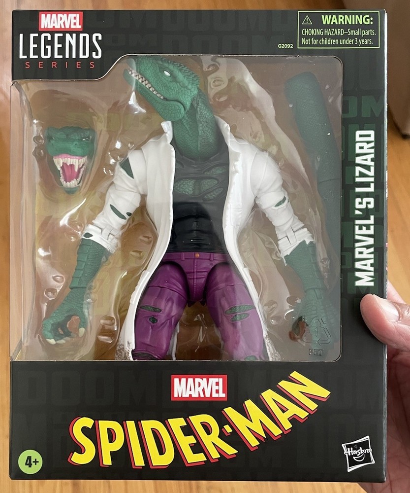 Marvel Legends 6″ Amazon Exclusive Deluxe Lizard Action Figure 2026 New Sealed
