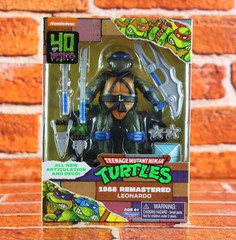 Teenage Mutant Ninja Turtles 1988 Remastered Leonardo 40th Anniversary