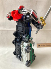 BANDAI Power Rangers Carranger DX RV ROBO TURBO Megazord M in Japan Complete set