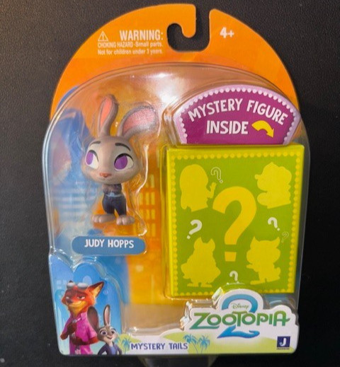 Disney Zootopia 2 Mystery Tails Chief Bogo Gary De’Snake Nick Wilde Judy Hopps
