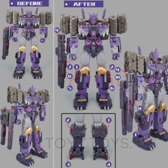 Laser Effect Filler Upgrade Kit For Legacy Evolution Comic Universe Tarn – Fill