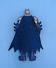 Batman Blue Silver Red Action Figure From Bat Chopper Playset 4″