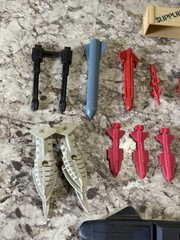 Vintage GI Joe Weapons & Missiles Lot + Vehicle Parts 1980s 1990s Accessories