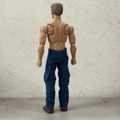 SU-RG-CGPT-NV-S: 1/12 Slim Blue Cargo Pants for 6″ slim action figure body