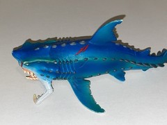 Schleich Eldrador Creatures Monster Fish Shark Rare Water World Moving Jaw 7″